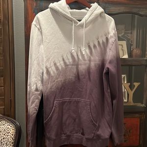 PacSun Grey Tye Dye Hoodie